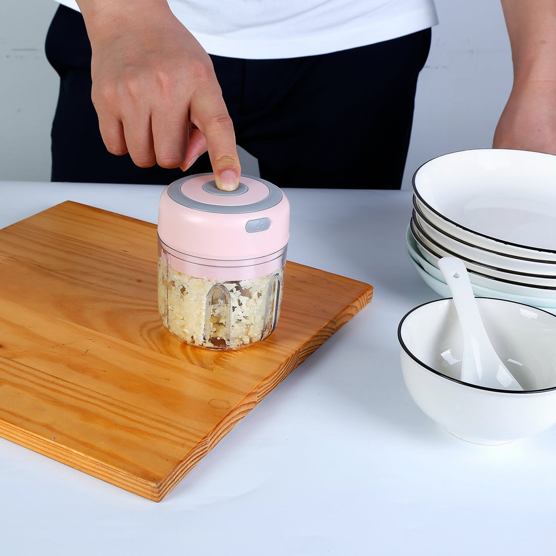 Mini Electric Garlic Chopper